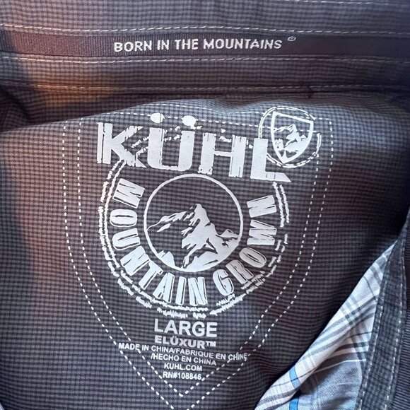 KUHL Response Short Sleeve Shirt Large - Picture 7 of 14